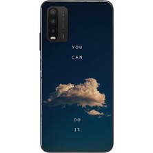 Le Balvo Redmi 9t Uyumlu You Can Do It Baskılı Silikon Kılıf
