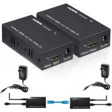  apronx apx-60m cat5e-cat6 60metre full hd 1080p hdmı extender