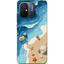 Le Balvo Redmi 12C Uyumlu Deniz Yıldızı Tatilde Baskılı Silikon Kılıf