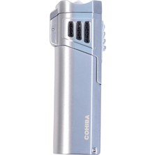 Cohiba 4 Torch Pürmüz Delici Gümüş Metal Puro Çakmağı - TR9581