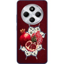 Le Balvo Redmi 14C Uyumlu Nar Retro Baskılı Silikon Kılıf