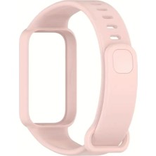 Nanospace Xiaomi Mi Band 9 Active / Redmi Band 3 Için Kordon Ayarlanabilir Silikon Spor Saat Kayışı