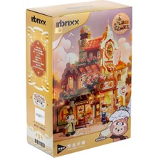 Parla Home P881103 Panlos Brick- Teddy Koleksiyonu- Pastane 1547 Parça Yapım Seti