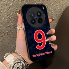 HONTINGA Vivo X200 Pro ile Uyumlu Kılıfı Silikon Kenar Sert Arka Düşüme Önleyici Basitlik Anti Düşme Kamera Korumali Dünya Kupası 9 Numara Barış Alper Yılmaz Desen Telefon Kılıfı K1-1212