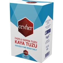 Cevher Iyotlu Ince Kaya Tuzu 1 kg