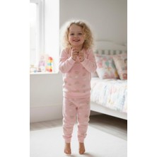Parla Home 3567 Kız Çocuk Gökkuşağı B.yaka Pijama