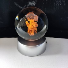 Keyfim Shop Harry Potter Baykuşlu Işıklı Kristal Cam Küre