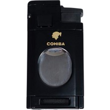 Cohiba 3 Torch Pürmüz Siyah Puro Çakmağı - TR8972