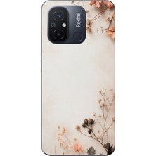 Le Balvo Redmi 12C Uyumlu Kuru Dallar Baskılı Silikon Kılıf