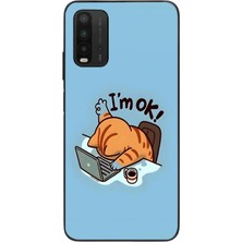 Le Balvo Redmi 9t Uyumlu L'm Ok Baskılı Silikon Kılıf