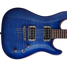 Cort Kxcustombbw Elektro Gitar Custom, Çantalı, Mavi Burst, S