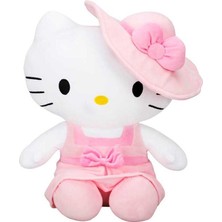 Parla Home 2089 Sun-Jhn-Sk-Peluş H Kitty Elbi̇seli̇ Şapkali 36 cm Hkty Mor