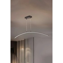 Lzy Avize Store Uzun Kıvrımlı 3 Renk Tavan Lambası Sarkıt –toplantı Masası, Koridor Için Modern LED Aydınlatma