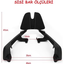 Honda X-Adv 750 Sırt Dayama  Sissy Bar Supermoto