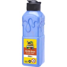 Minopi Nova Color Akrilik Boya 250 ml - Açık Mavi