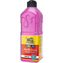 Minopi Nova Color Akrilik Boya 500 ml - Pembe