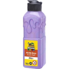 Minopi Nova Color Akrilik Boya 250 ml - Lila