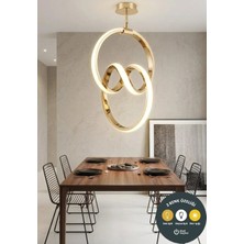 Lzy Avize Store 3 Renkli Signature Eskitme Sarkıt Avize Modern Salon, Mutfak, Çocuk Odası ve Antre Aydınlatma