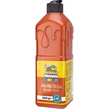 Minopi Nova Color Akrilik Boya 500 ml - Turuncu