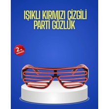 Renas Store Gece Organizasyonları Için Renkli LED Gözlük