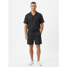 Only & Sons ShopINN Onslaurence Lınen Resort Collar Ss Noos Erkek Mavi Gömlek - 22036242