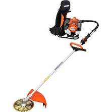 Kawashima 3.1 Hp Profesyonel Motorlu Tırpan – Husqvarna 253 Muadili Güçlü Benzinli Yan Tırpan – 63CC Yüksek Performans Çalı ve Ot Biçme Makinesi