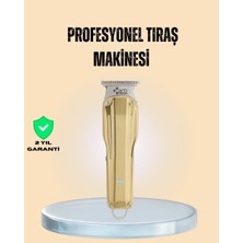 Profesyonel Erkek Tıraş Makinesi Güçlü Kesim ve Uzun Şarj Süreli