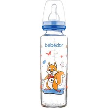Bebedor Dar Ağızlı Cam Biberon Orta Akış 250ML K31302