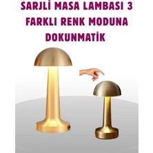 Taşınabilir Dokunmatik LED Lamba – Sıcak &amp; Soğuk Işık Ayarı