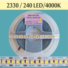 Erbay Profesyonel Şerit LED 240 Ledli Şerit LED 5 Metre Trafo Hariç Iç Mekan