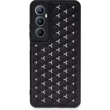 Newface Realme C65 Kılıf Petek Silikon Kapak - Siyah