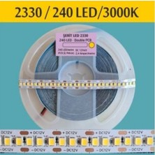Erbay Profesyonel Şerit LED 240 Ledli Şerit LED 5 Metre Trafo Hariç Iç Mekan