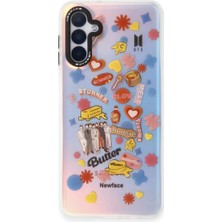 Newface Samsung Galaxy A04S Kılıf Estoril Desenli Kapak - Estoril - 16