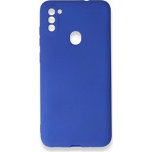 Newface Samsung Galaxy A11 Kılıf First Silikon - Lacivert