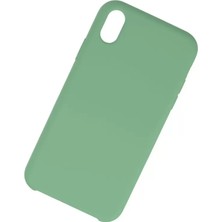 Newface Apple iPhone Xr Kılıf Lansman Legant Silikon - Yeşil