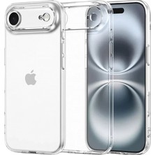 Newface Apple iPhone 17 Air Lüx Şeffaf Silikon - Şeffaf