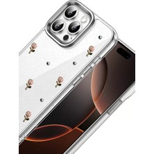 Newface Apple iPhone 15 Pro Max Fiyonk Desenli Kapak - Desen 6