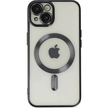 Newface Apple iPhone 14 Kılıf Kross Magneticsafe Kapak - Siyah