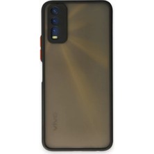 Newface Vivo Y11S Kılıf Montreal Silikon Kapak - Siyah