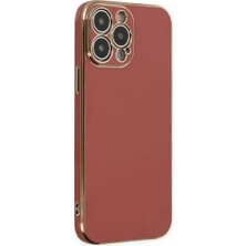 Newface Apple iPhone 14 Pro Max Kılıf Volet Silikon - Kırmızı