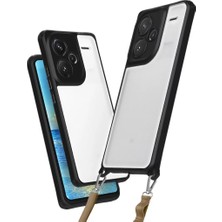 Newface Xiaomi Redmi Note 13 Pro Plus Kılıf Penta Silikon Kılıf - Siyah