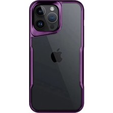 Newface Apple iPhone 16 Pro Kılıf Boyi Silikon Kapak - Derin Mor