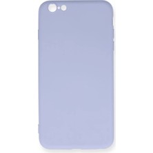 Newface Apple iPhone 6 Plus Kılıf Nano Içi Kadife Silikon - Lila