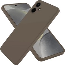 Newface Samsung Galaxy A06 Kılıf First Silikon - Kahverengi