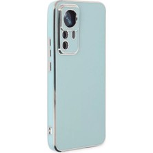 Newface Xiaomi Mi 12T Pro Kılıf Volet Silikon - Açık Yeşil