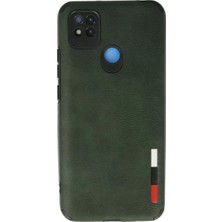 Newface Xiaomi Redmi 9c Kılıf Loop Deri Silikon - Yeşil