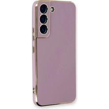 Newface Samsung Galaxy S22 Plus Kılıf Volet Silikon - Mor
