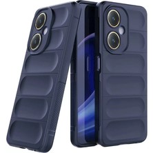 Newface Vivo Y27 Kılıf Optimum Silikon - Lacivert