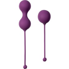 Lola Games Kegel Topları Pelvik Taban Kas Egzersız. Vajinal Topları seti (44g,73g). mor rengi