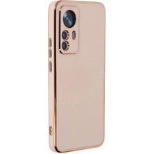 Newface Xiaomi Mi 12T Pro Kılıf Volet Silikon - Pembe